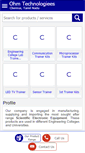 Mobile Screenshot of ohmtechnologiees.com